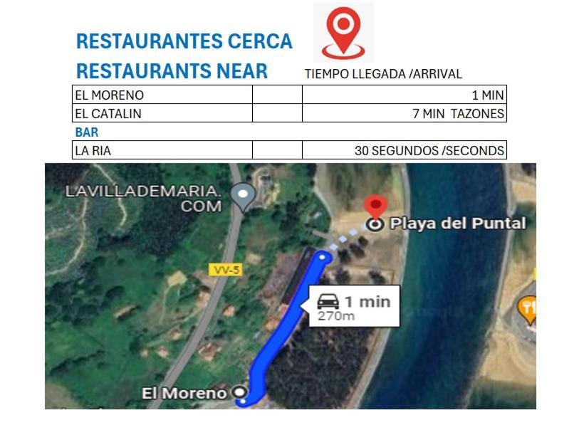Playa Del Puntal Villaviciosa Asturias Lujo Primera Linea Playa Eksteriør bilde