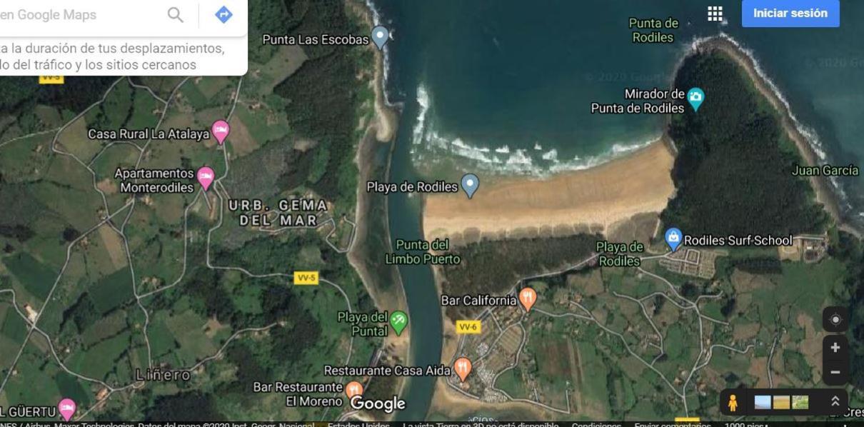 Playa Del Puntal Villaviciosa Asturias Lujo Primera Linea Playa Eksteriør bilde