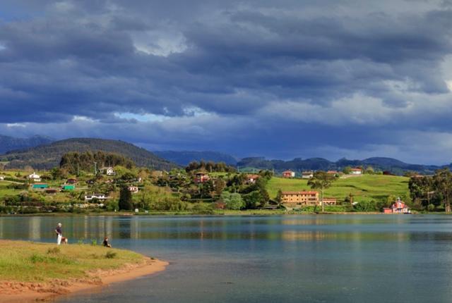Playa Del Puntal Villaviciosa Asturias Lujo Primera Linea Playa Eksteriør bilde