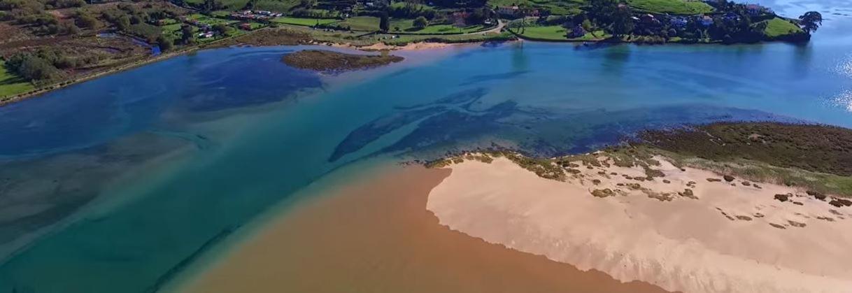 Playa Del Puntal Villaviciosa Asturias Lujo Primera Linea Playa Eksteriør bilde